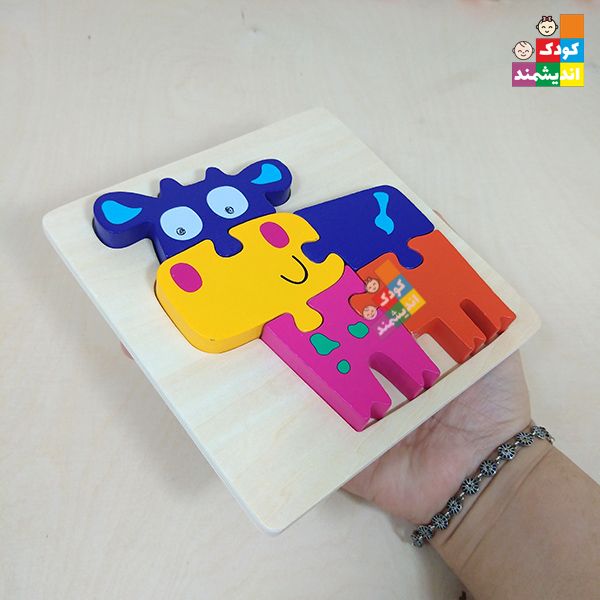 پازل چوبی برجسته jigsaw